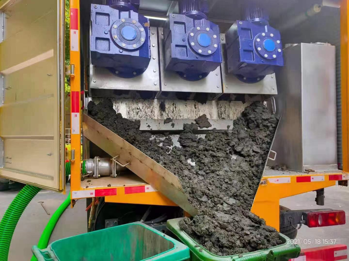 宁县化粪池清掏城市维护站-泥浆净化干湿分离处理